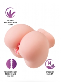 Реалистичный мастурбатор Giovanna - ToyFa - в Подольске купить с доставкой