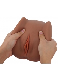 Мастурбатор Black Beauty - вагина и анус - S-HANDE - в Подольске купить с доставкой