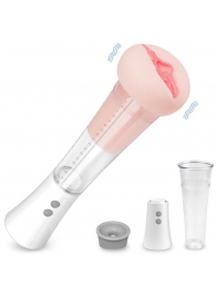 Автоматическая вакуумная помпа с реалистичной мягкой вставкой Max Kit - S-HANDE - в Подольске купить с доставкой