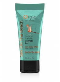 Съедобный интимный гель Orgie Lube Tube Cocktail Sex On The Beach - 50 мл. - ORGIE - купить с доставкой в Подольске