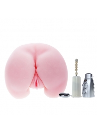 Вибрирующий мастурбатор-попка с ротацией и пультом управления - Baile - в Подольске купить с доставкой