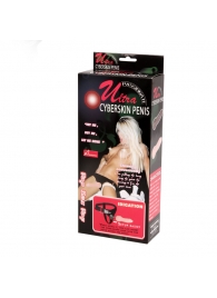 Реалистичный страпон на трусиках с заклепками - 15,7 см. - Baile - купить с доставкой в Подольске