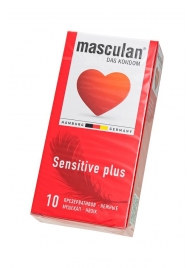 Презервативы Masculan Sensitive plus - 10 шт. - Masculan - купить с доставкой в Подольске