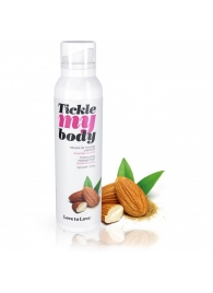 Массажная хрустящая пенка Tickle My Body Sweet Almonds с ароматом миндаля - 150 мл. - Love to Love - купить с доставкой в Подольске