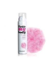 Массажная хрустящая пенка Tickle My Body Cotton Candy с ароматом сладкой ваты - 150 мл. - Love to Love - купить с доставкой в Подольске