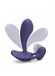 Темно-синий вибромассажер Witty P G Vibrator with Remote Control - Love to Love - в Подольске купить с доставкой