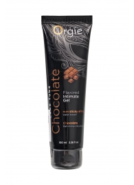 Интимный гель на водной основе Lube Tube Chocolate с шоколадным вкусом - 100 мл. - ORGIE - купить с доставкой в Подольске