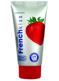 Съедобный лубрикант Frenchkiss с ароматом клубники - 75 мл. - Joy Division - купить с доставкой в Подольске