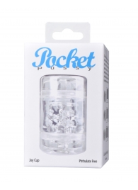 Прозрачный двусторонний мастурбатор Joy Cup - анус и рот - Erokay - в Подольске купить с доставкой