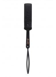 Черный кожаный пэддл - 37 см. - Pecado - купить с доставкой в Подольске