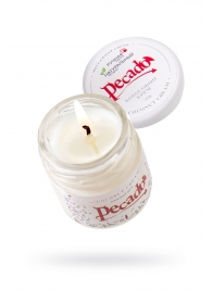 Массажная свеча Сoconut Cream - 35 мл. - Pecado - купить с доставкой в Подольске