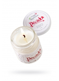 Массажная свеча Tobacco Vanilla - 35 мл. - Pecado - купить с доставкой в Подольске