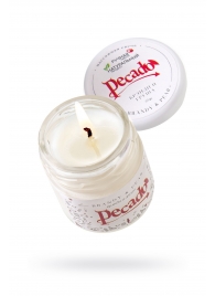 Массажная свеча Brandy   Pear - 35 мл. - Pecado - купить с доставкой в Подольске