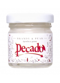 Массажная свеча Brandy   Pear - 35 мл. - Pecado - купить с доставкой в Подольске