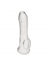 Прозрачная насадка на пенис Transparent Penis Enhancing Sleeve Extension - 15,9 см. - BlueLine - в Подольске купить с доставкой