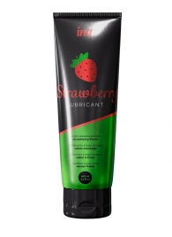 Смазка на водной основе с ароматом клубники Strawberry Lubricant - 100 мл. - INTT - купить с доставкой в Подольске