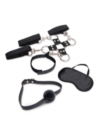 Набор для фиксации из 7 предметов Hogtie   Ball Gag Kit - Lux Fetish - купить с доставкой в Подольске