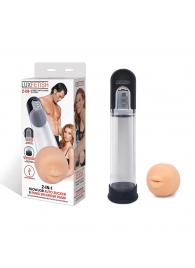 Автоматическая вакуумная помпа-мастурбатор Blowjob Auto Sucker Penis Enlarger Pump - Lux Fetish - в Подольске купить с доставкой