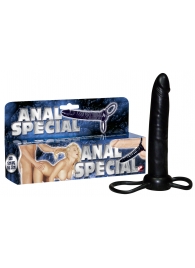 Насадка-фаллоимитатор с двумя кольцами для крепления - 16 см. - Orion - в Подольске купить с доставкой