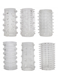 Набор из 6 насадок с шипиками Red Roses - Orion - в Подольске купить с доставкой