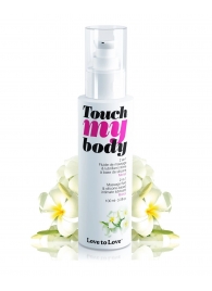 Силиконовый лубрикант 2-в-1 Touch My Body с ароматом моной - 100 мл. - Love to Love - купить с доставкой в Подольске