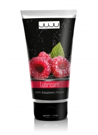 Съедобный лубрикант JUJU с ароматом малины - 50 мл. - JuJu - купить с доставкой в Подольске