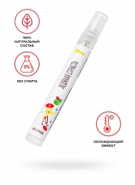 Охлаждающе-возбуждающий оральный спрей «Ледяная страсть» со вкусом мяты и ванили - 10 мл. - ToyFa - купить с доставкой в Подольске