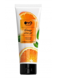 Лубрикант на водной основе OYO Aroma Gel Orange с ароматом апельсина - 75 мл. - OYO - купить с доставкой в Подольске