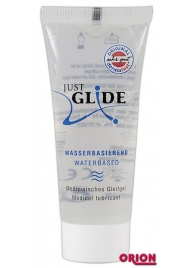 Вагинальная смазка на водной основе JUSTGLIDE - 20 мл. - Orion - купить с доставкой в Подольске