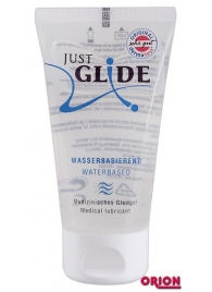 Вагинальная смазка на водной основе JUSTGLIDE - 50 мл. - Orion - купить с доставкой в Подольске