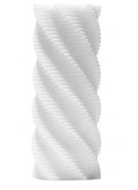 Белый 3D мастурбатор SPIRAL - Tenga - в Подольске купить с доставкой