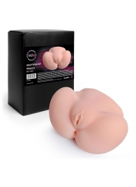 Реалистичный мастурбатор с двумя функциональными отверстиями - Erowoman-Eroman - в Подольске купить с доставкой
