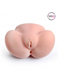 Реалистичный мастурбатор с двумя функциональными отверстиями - Erowoman-Eroman - в Подольске купить с доставкой