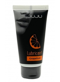 Съедобный лубрикант JUJU с ароматом грейпфрута - 50 мл. - JuJu - купить с доставкой в Подольске