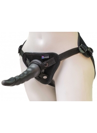 Комплект из трусиков Harness и двух насадок - 20,5 и 18 см. - LOVETOY (А-Полимер) - купить с доставкой в Подольске