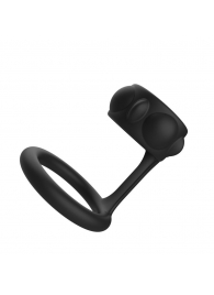 Черная эрекционная насадка на пенис - 6,2 см. - I-MOON - в Подольске купить с доставкой