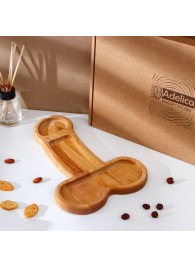 Деревянное блюдо для подачи в форме члена (32,5 х 20 х 1,7 см) - Сима-Ленд - купить с доставкой в Подольске