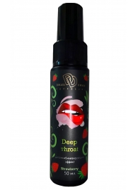 Спрей для горла Deep Throat с десенсибилизирующим эффектом и вкусом клубники - 50 мл. - БиоМед - купить с доставкой в Подольске