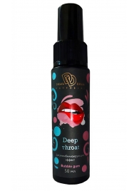 Спрей для горла Deep Throat с десенсибилизирующим эффектом и вкусом бабл-гам - 50 мл. - БиоМед - купить с доставкой в Подольске