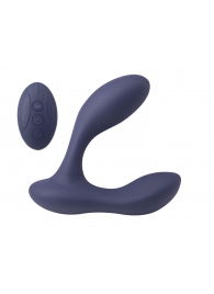 Синий массажер простаты с двумя моторами P-Bliss - Lola Games - в Подольске купить с доставкой