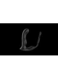 Черный вибромассажер простаты с эффектом фингеринга - 16 см. - Secwell - в Подольске купить с доставкой