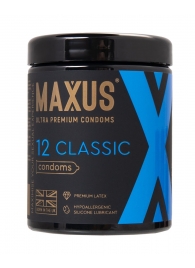 Классические презервативы MAXUS Classic - 12 шт. - Maxus - купить с доставкой в Подольске