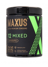 Презервативы MAXUS Mixed - 12 шт. - Maxus - купить с доставкой в Подольске