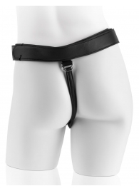 Страпон на виниловых трусиках Strap-on Harness Cock - 17,8 см. - Pipedream - купить с доставкой в Подольске