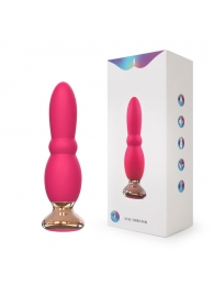 Розовый анальный вибромассажёр - 14,8 см. - I-MOON