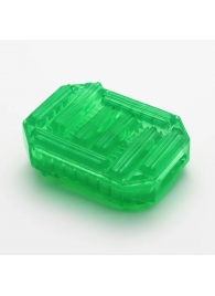 Зеленый мастурбатор-стимулятор Tenga Uni Emerald - Tenga - в Подольске купить с доставкой