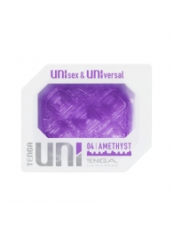Фиолетовый мастурбатор-стимулятор Tenga Uni Amethyst - Tenga - в Подольске купить с доставкой