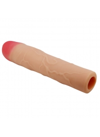 Телесная насадка на пенис Kylian - 20,5 см. - Baile - в Подольске купить с доставкой