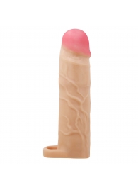 Телесная насадка на пенис Gerd - 19,5 см. - Baile - в Подольске купить с доставкой