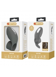 Серое кольцо на пенис с вибрацией - Baile - в Подольске купить с доставкой